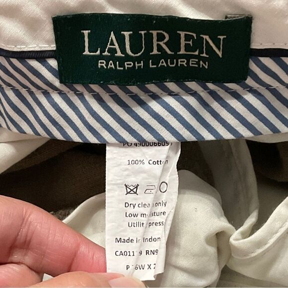 Lauren Ralph Lauren Light Brown Corduroy Pants Custom Hem 36 - Picture 5 of 6